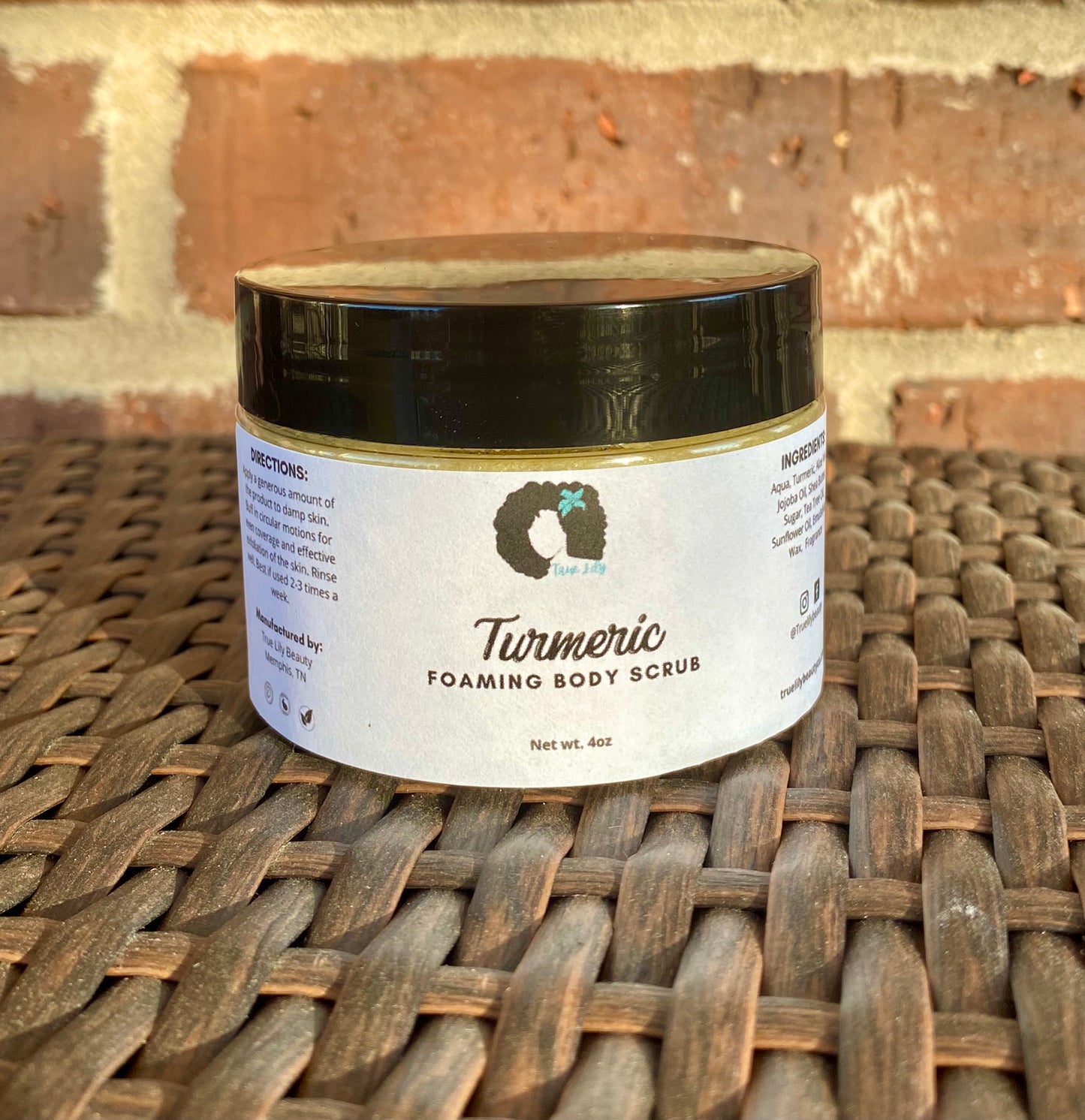 Turmeric Foaming Body Scrub